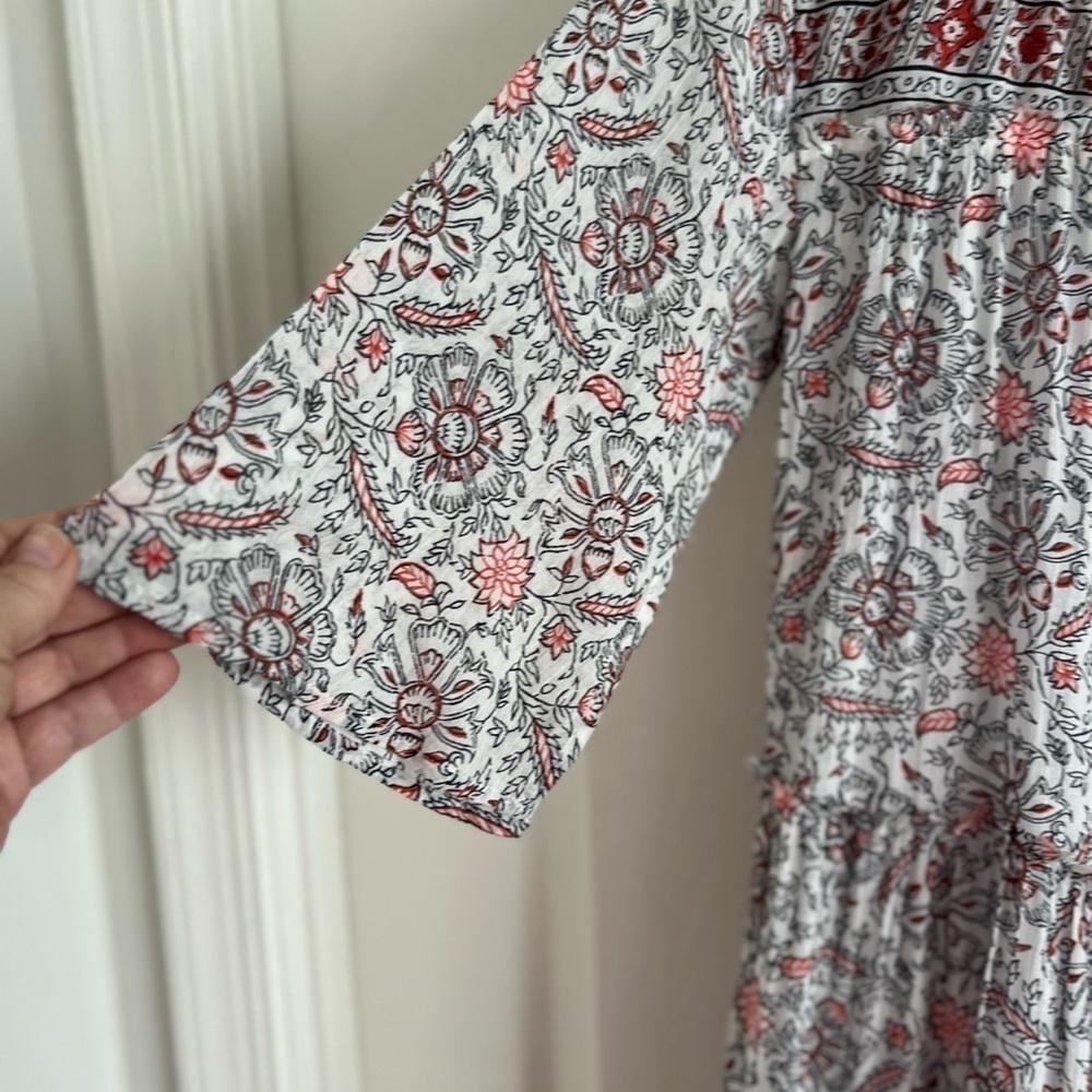 Sundance All At Sea Dress. Boho Size XS Red/White/Black. Beach. EUC! - Picture 13 of 16